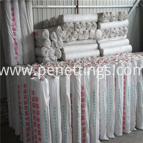 woven bag package of fiber glass mesh